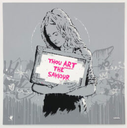 Saviour (hand signed screen print) by Zedsy at GallArt.com