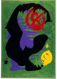 Space Bourne by John Hoyland at Gallery TEN