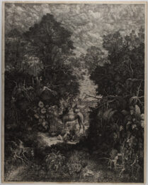 The Good Samaritan by Rodolphe Bresdin at Sarah Sauvin