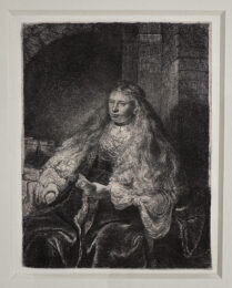 The Great Jewish Bride by Harmensz van Rijn Rembrandt at Christopher-Clark Fine Art