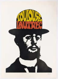 Toulouse Lautrec (large hand signed serigraph) by Peter Max at GallArt.com
