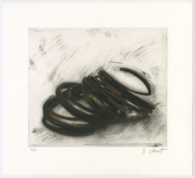 Untitled (iv) by Bernar Venet at Stoney Road Press