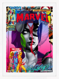 Women Of Marvel: The Portrait Collection #834 (unique 1/1) by Tristan Eaton at GallArt.com