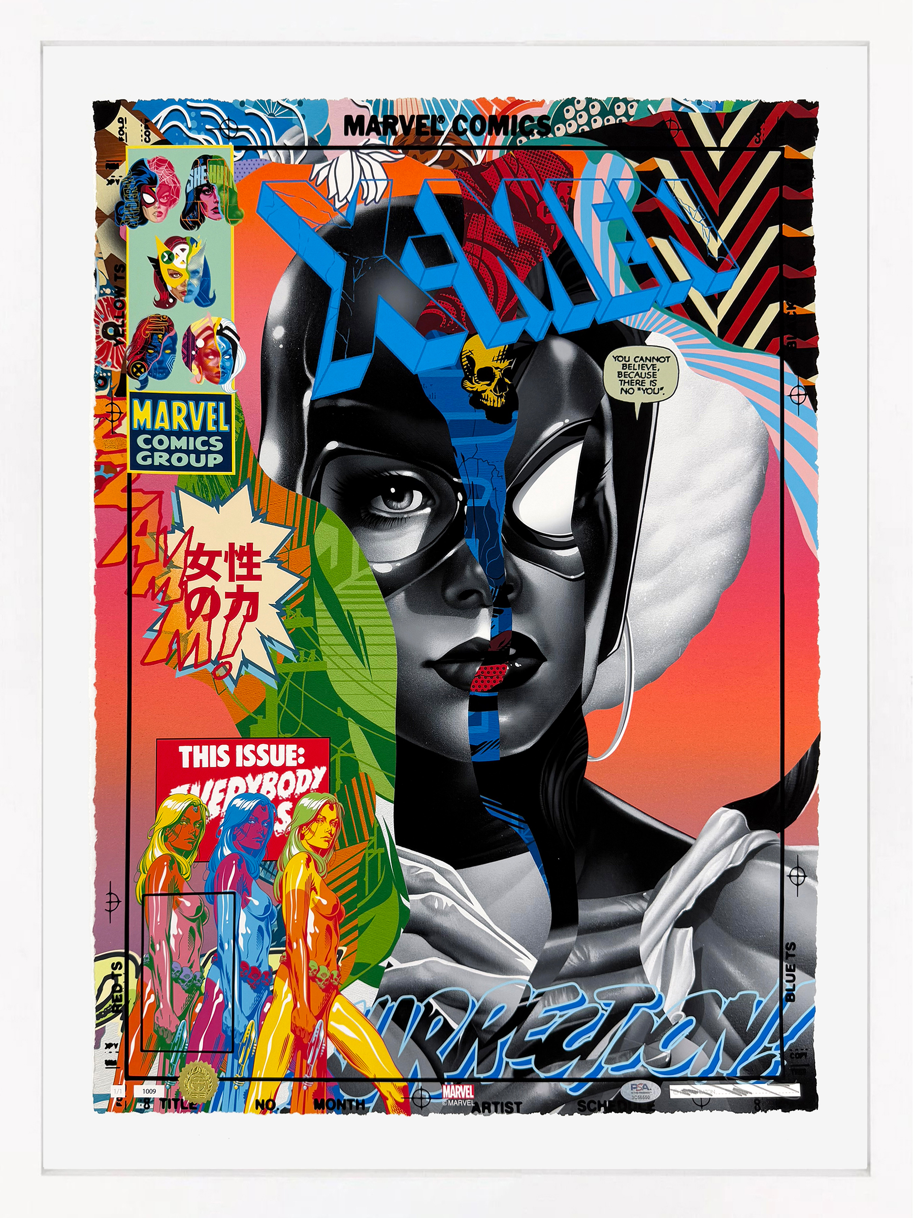 Women Of Marvel: The Portrait Collection #1009 (unique 1/1) by Tristan Eaton