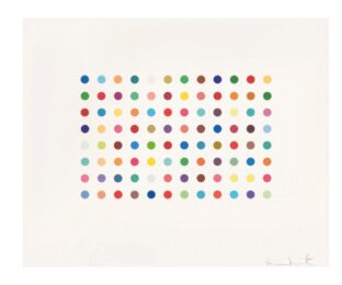 Bromphenol Blue by Damien Hirst at Dovehouse Contemporary