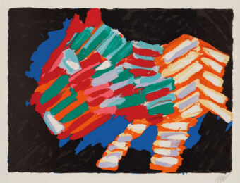 Cat in the Night by Karel Appel at RoGallery