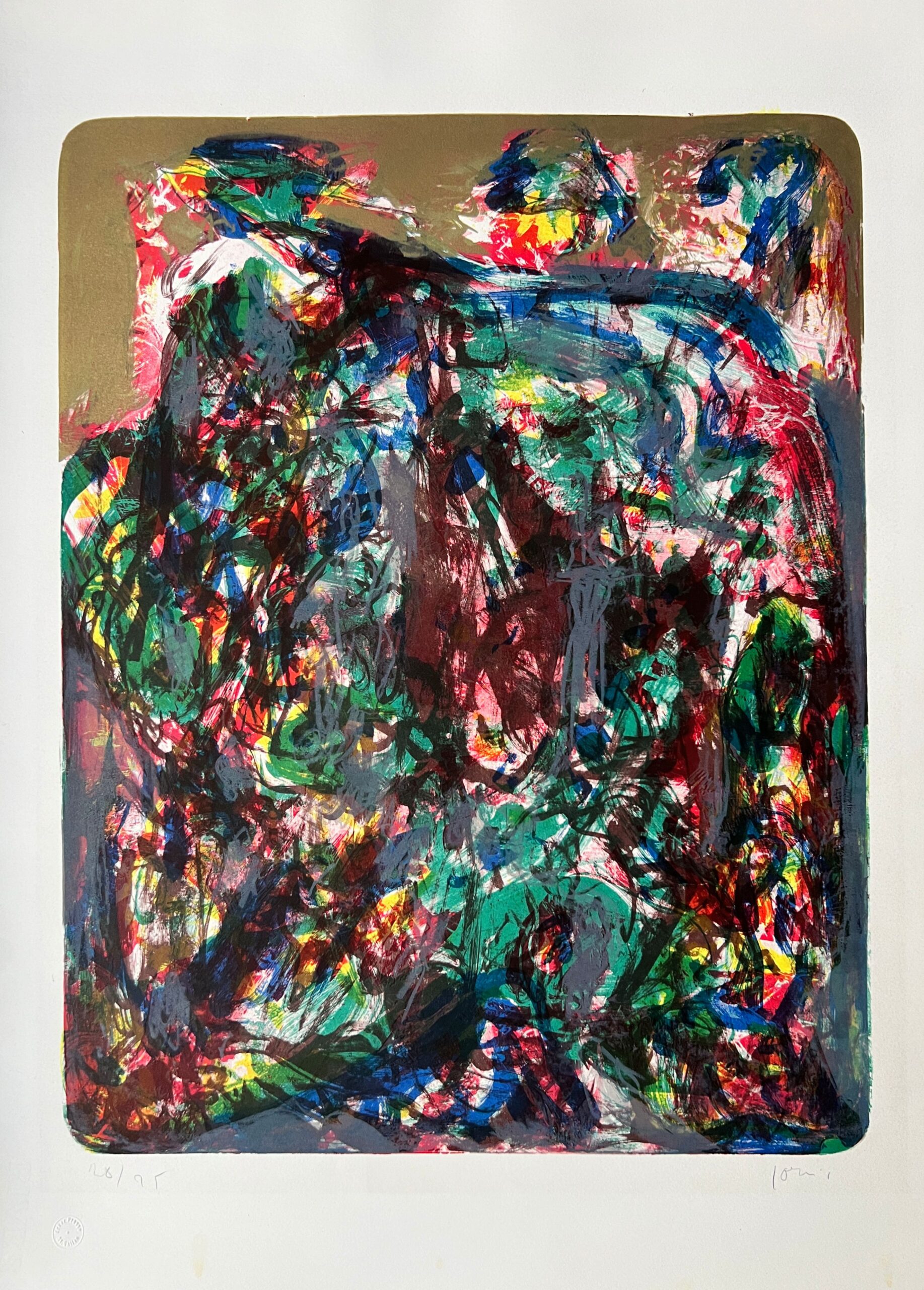 Composition by Asger Jorn