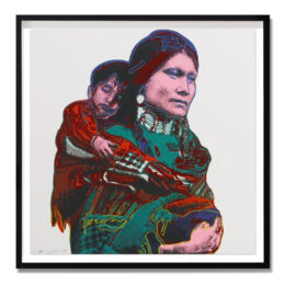 Cowboys and Indians: Mother and Child (FS II.383) by Andy Warhol at Taglialatella Galleries