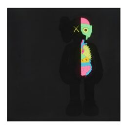 Dissected Companion (Black) by KAWS at Dovehouse Contemporary