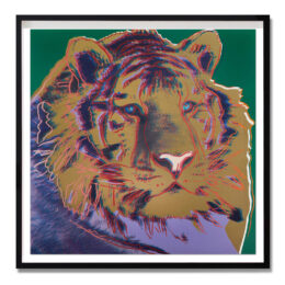 Endangered Species: Siberian Tiger (FS IIB.297) by Andy Warhol at Taglialatella Galleries