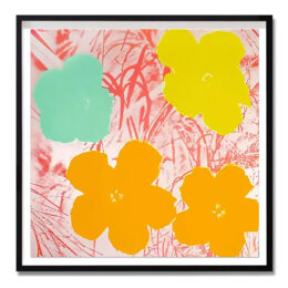 Flowers (FS II.70) by Andy Warhol at Taglialatella Galleries