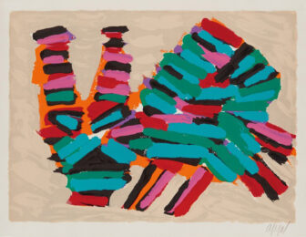 Frightened Cat by Karel Appel at RoGallery