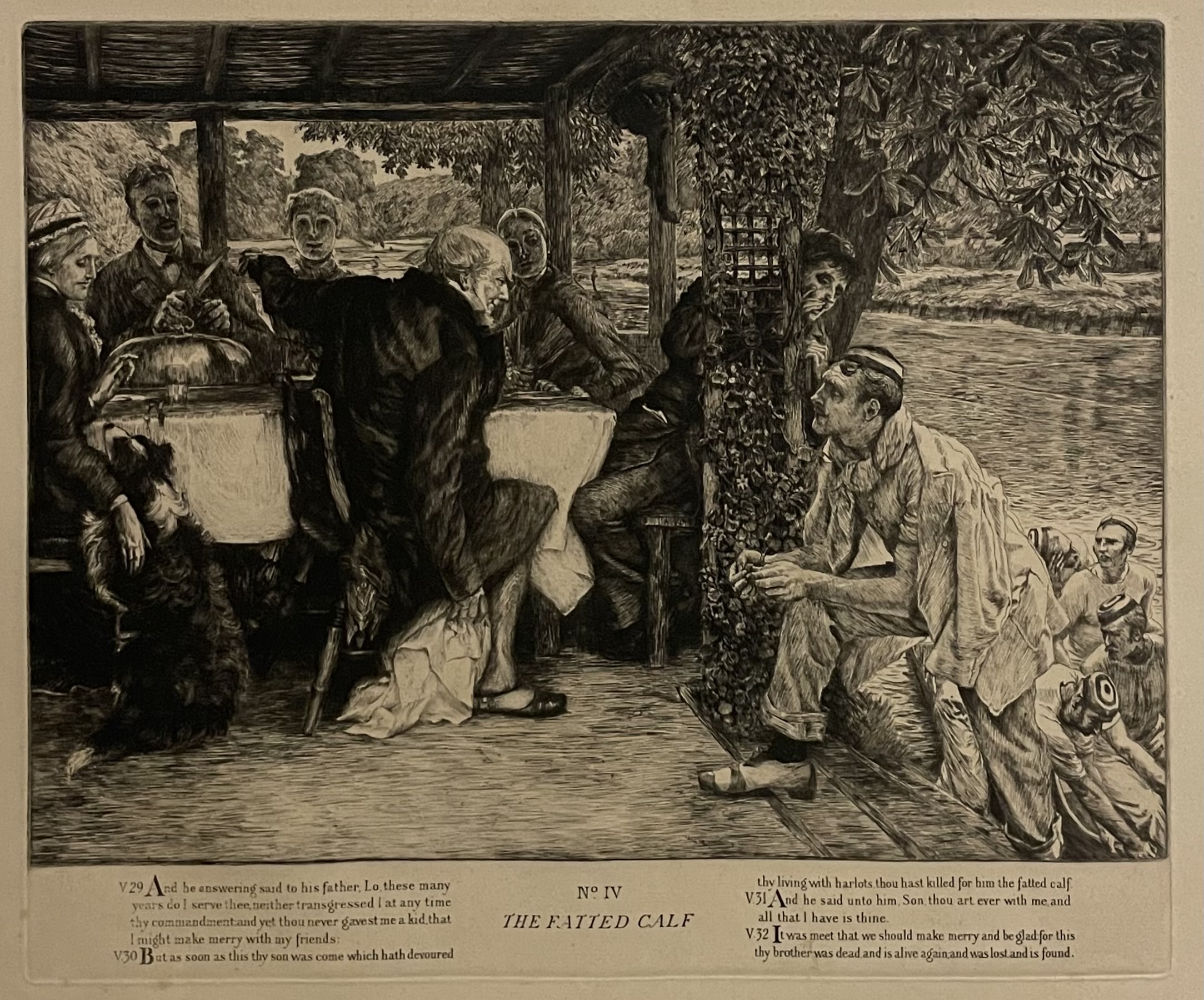 The Fatted Calf by James Tissot