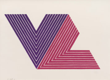 Ifafa i by Frank Stella at Susan Sheehan Gallery