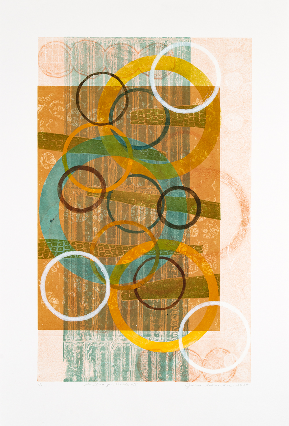 It’s Always a Circle – 2 by Jeanne Schneider