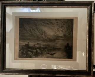 Les Esprit des Ville Mortes by Felix Buhot at Chicago Fine Prints
