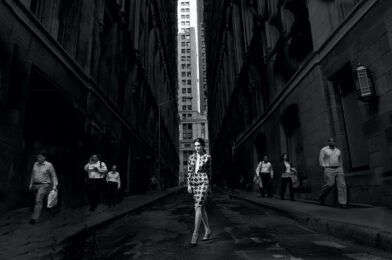 Madeline, Wall Street, NYC (B&W) by Formento x Formento at Addicted Art Gallery