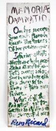 Memoriae Damnatio by Rene Ricard at Petersburg Press