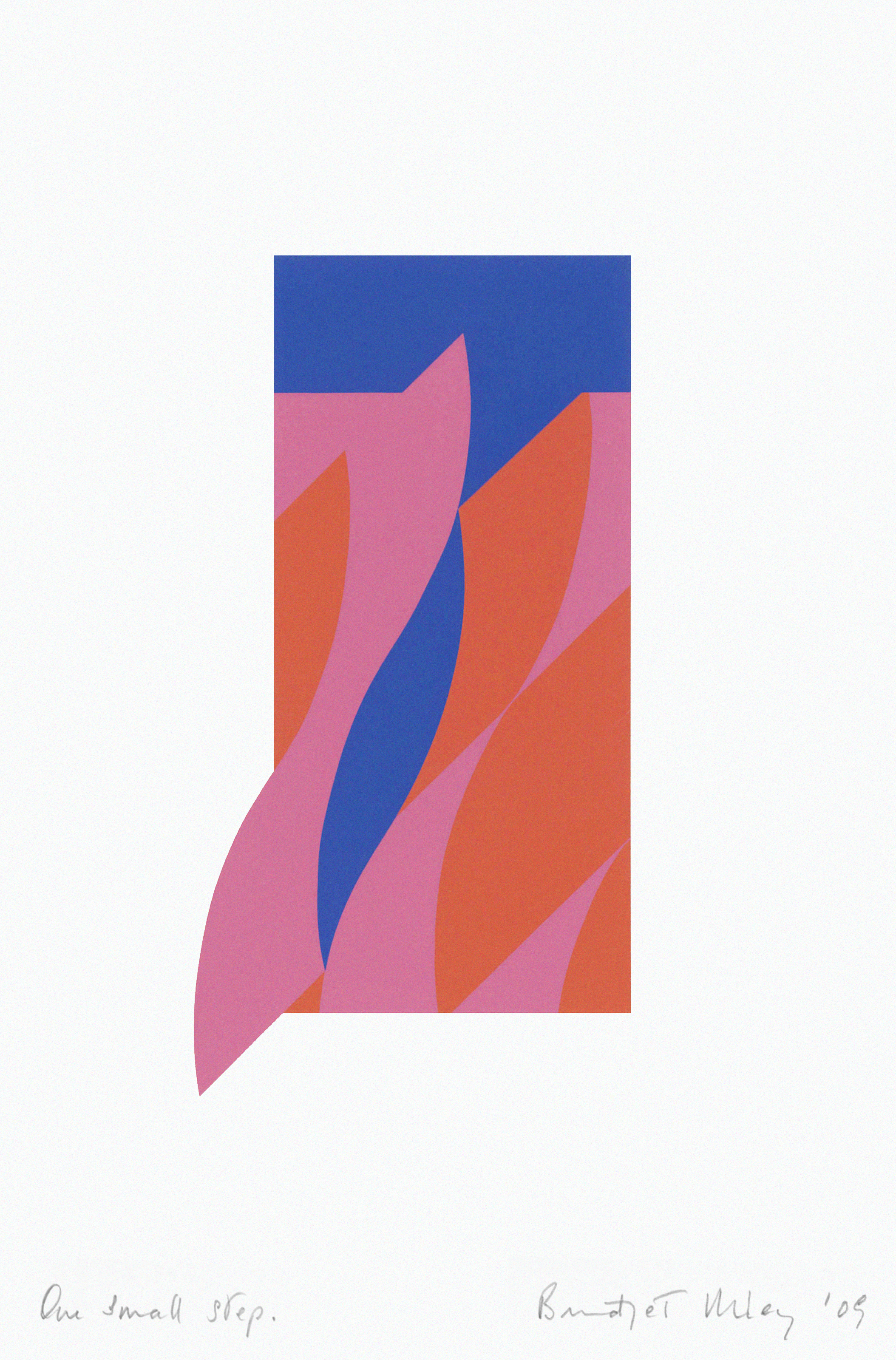 One Small Step by Bridget Riley