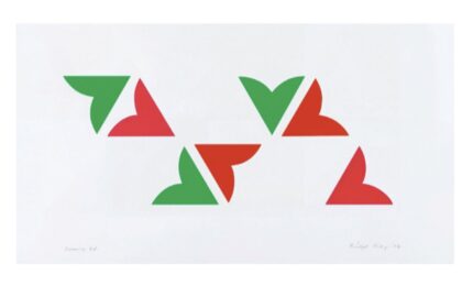 Opening Up by Bridget Riley at Dovehouse Contemporary