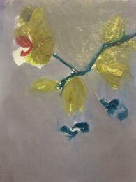 Orchid in Blue by Shirley Irons at VanDeb Editions