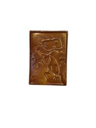 Relief, XX Siècle nº 4, 1938 – 21.5 cm – glazed, 1939/1990s by Joan Miro at Dovehouse Contemporary