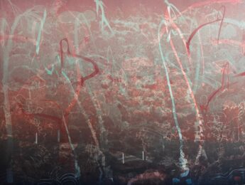 Rosewoods Walking Bridge #5 by Nancy Lasar at VanDeb Editions