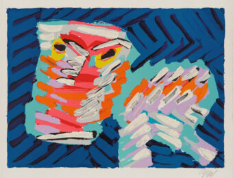 Sad Cat by Karel Appel at RoGallery