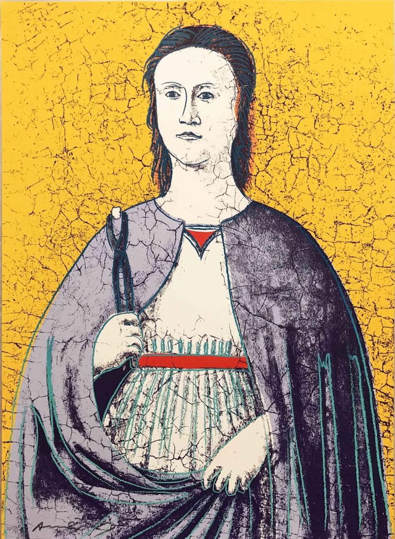 Saint Apollonia, II.333 by Andy Warhol
