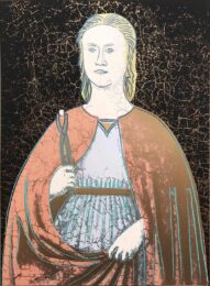Saint Apollonia, II.331 by Andy Warhol at Hamilton-Selway Fine Art