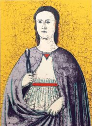 Saint Apollonia, II.333 by Andy Warhol at Hamilton-Selway Fine Art