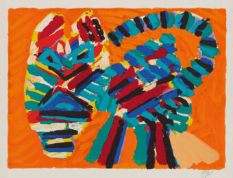 Sunshine Cat by Karel Appel at RoGallery