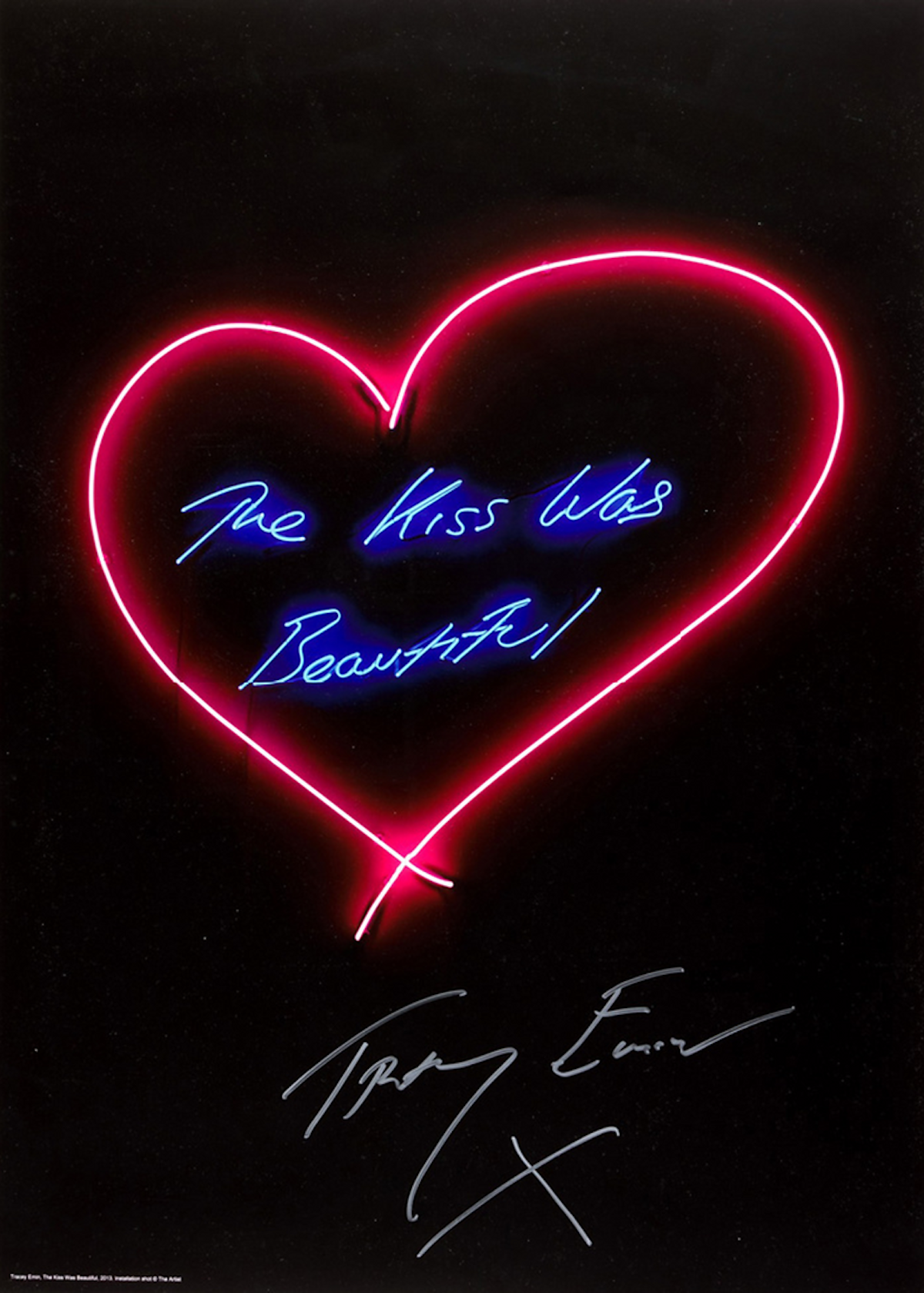 The Kiss Was Beautiful by Tracey Emin