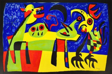 The Dog Barking to the Moon by Joan Miro at Epicentrum Art Gallery