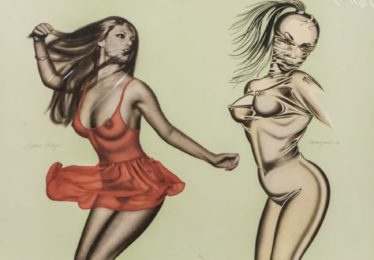 Thrill Me by Allen Jones at Sims Reed Gallery (IFPDA)