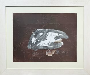 Variations sur un thème musical 10 by Antoni Tapies at Epicentrum Art Gallery