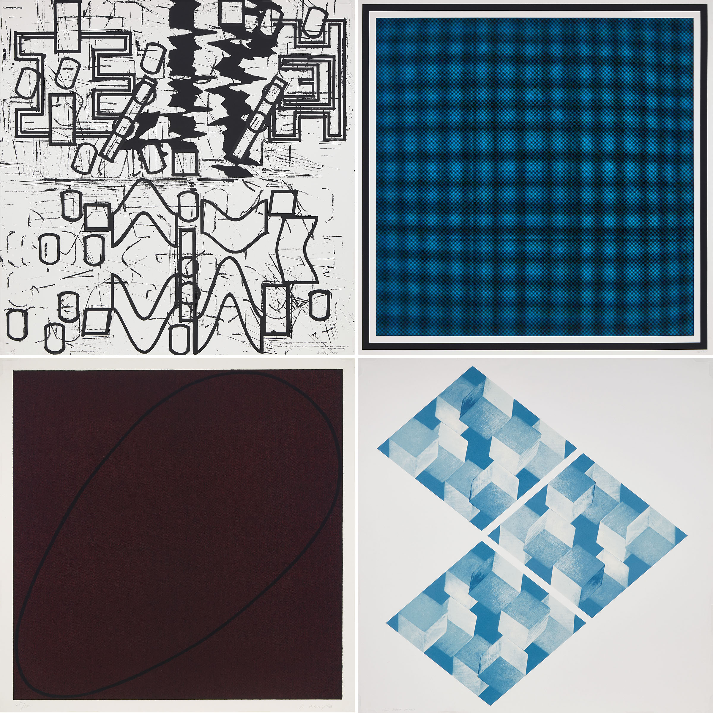 4 x 4 x 4 portfolio by Sol LeWitt