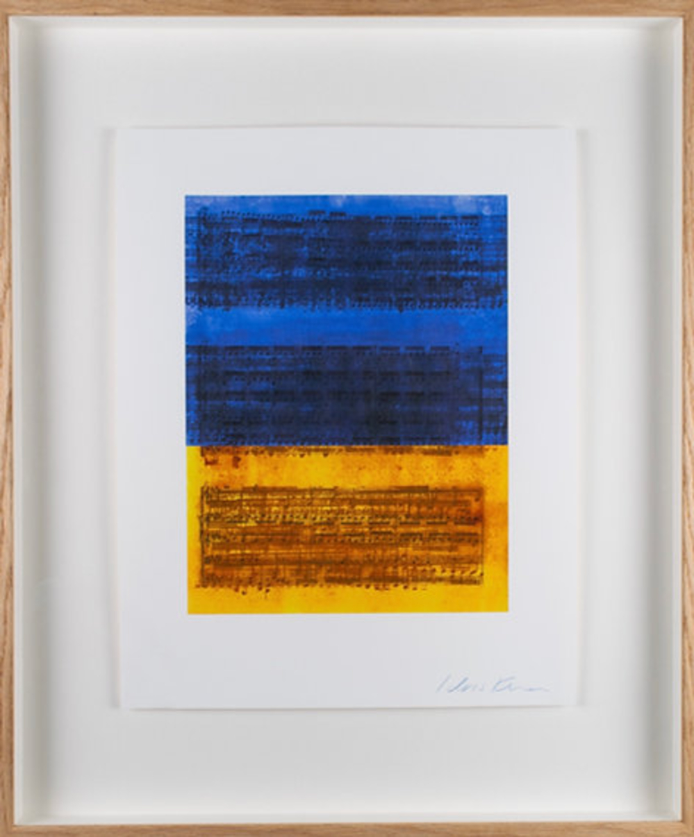 Idris Khan I Thought We Had More Time, Framed by Idris Khan