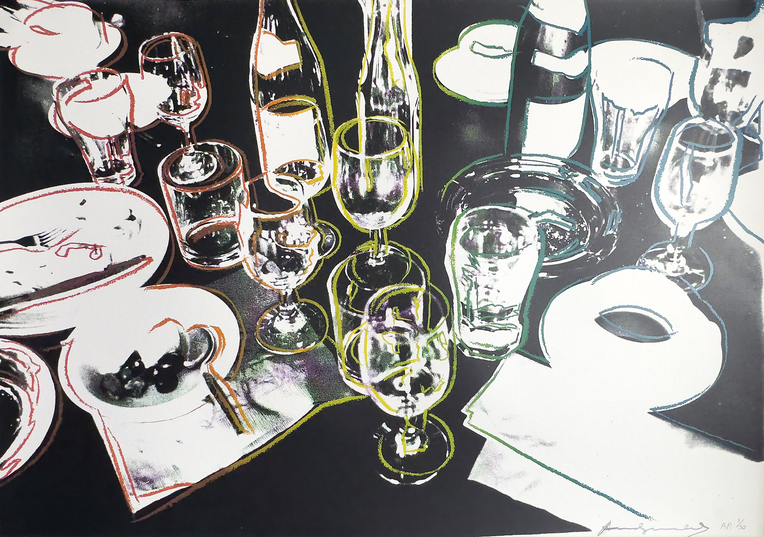 After The Party (Gold Edition) by Andy Warhol