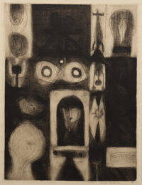 Apparition by Adolph Gottlieb at Susan Sheehan Gallery