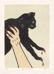 Bad Kitty by Richard Bosman at Tandem Press (IFPDA)