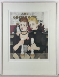 Bronze by gold by Richard Hamilton at Petersburg Press