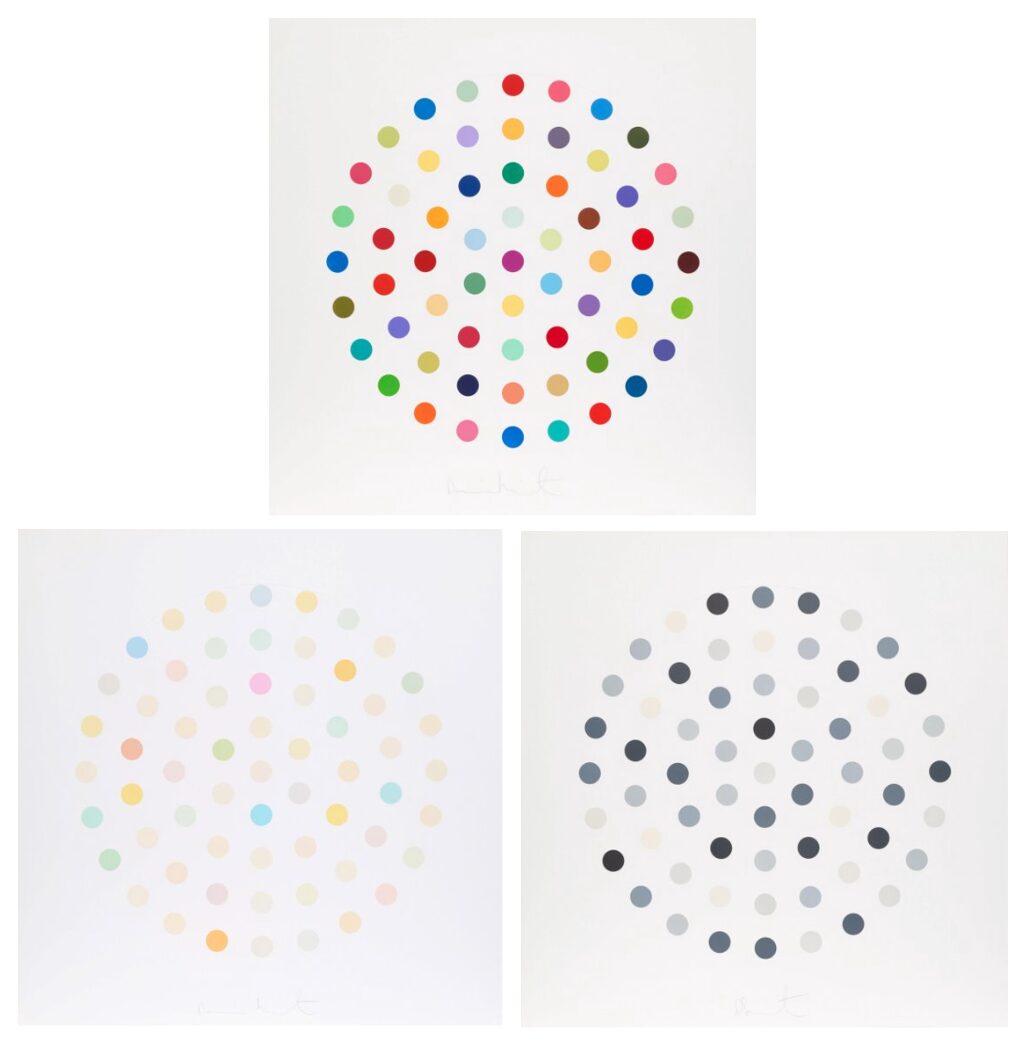 Cineole, Cinchonidine and Ciclopirox Olamine by Damien Hirst