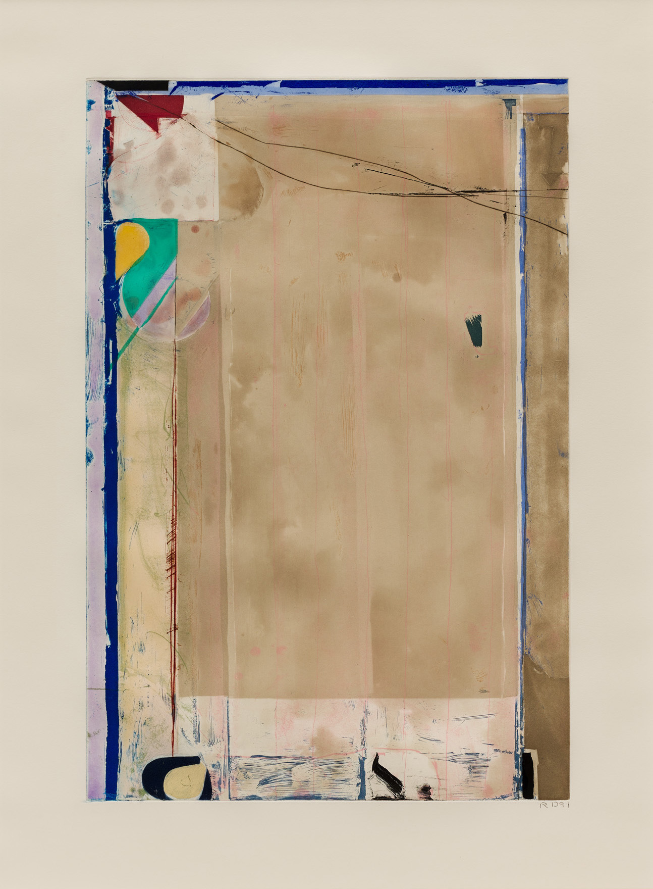 Touched Red by Richard Diebenkorn