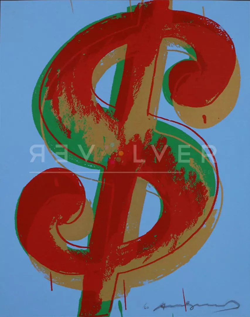Dollar Sign 277 by Andy Warhol