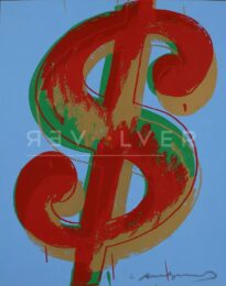 Dollar Sign 277 by Andy Warhol at Revolver Gallery