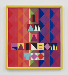 I Am A Rainbow Too by Jeffrey Gibson at Lower East Side Printshop