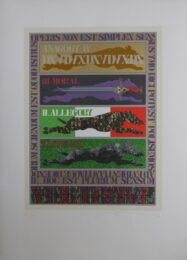 Level of Allegory by Tom Phillips at Editions Graphiques Ltd