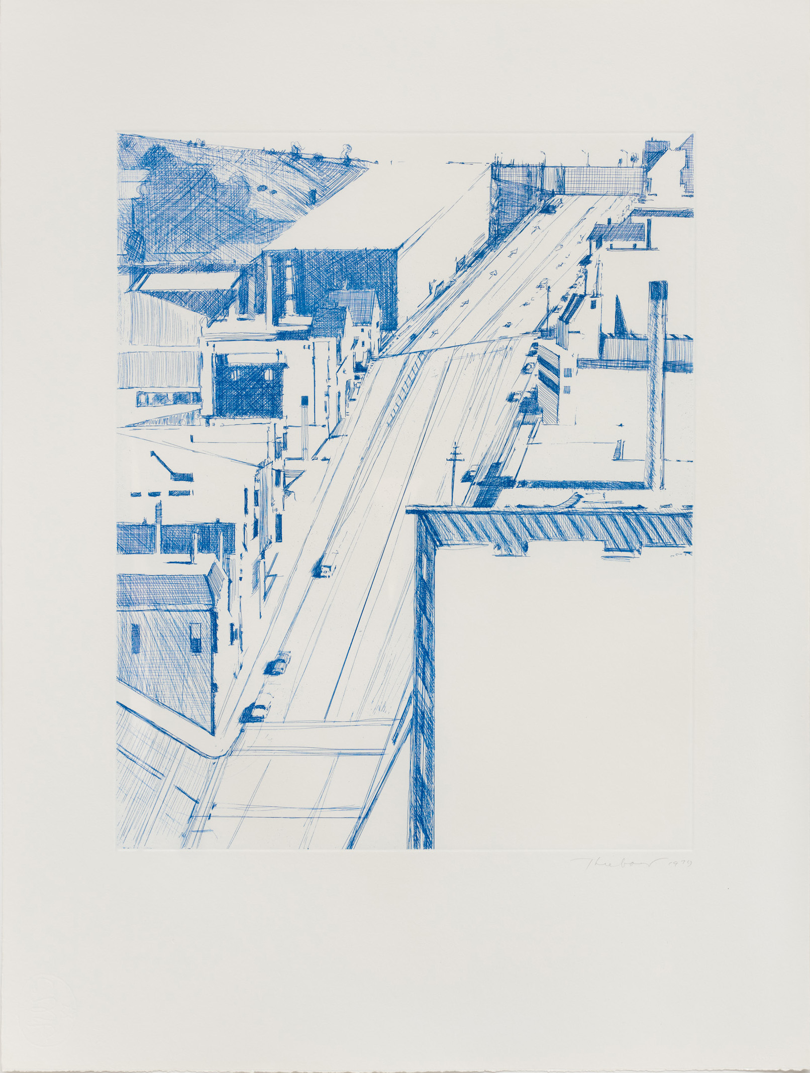 Down 18th by Wayne Thiebaud