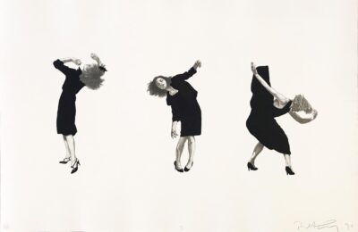 Men in the Cities, Tokyo, Seibu Department Stores, Ltd. II by Robert Longo at Hamilton-Selway Fine Art